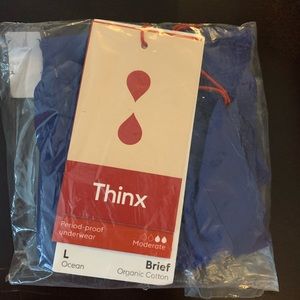 Thinx Period Underwear Cotton Brief - Large